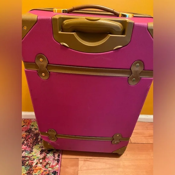 Dvf luggage pink online